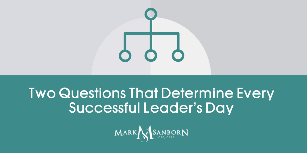 Two Questions That Determine Every Successful Leader’s Day