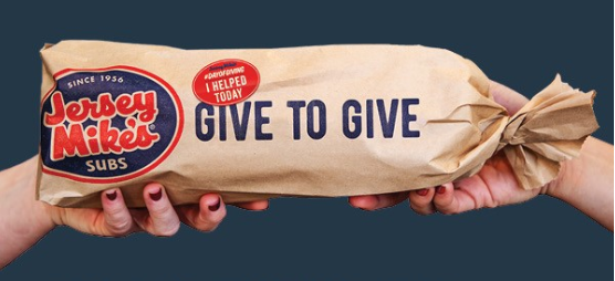 Jersey Mike’s Donates All Sales to Local Charities Tomorrow