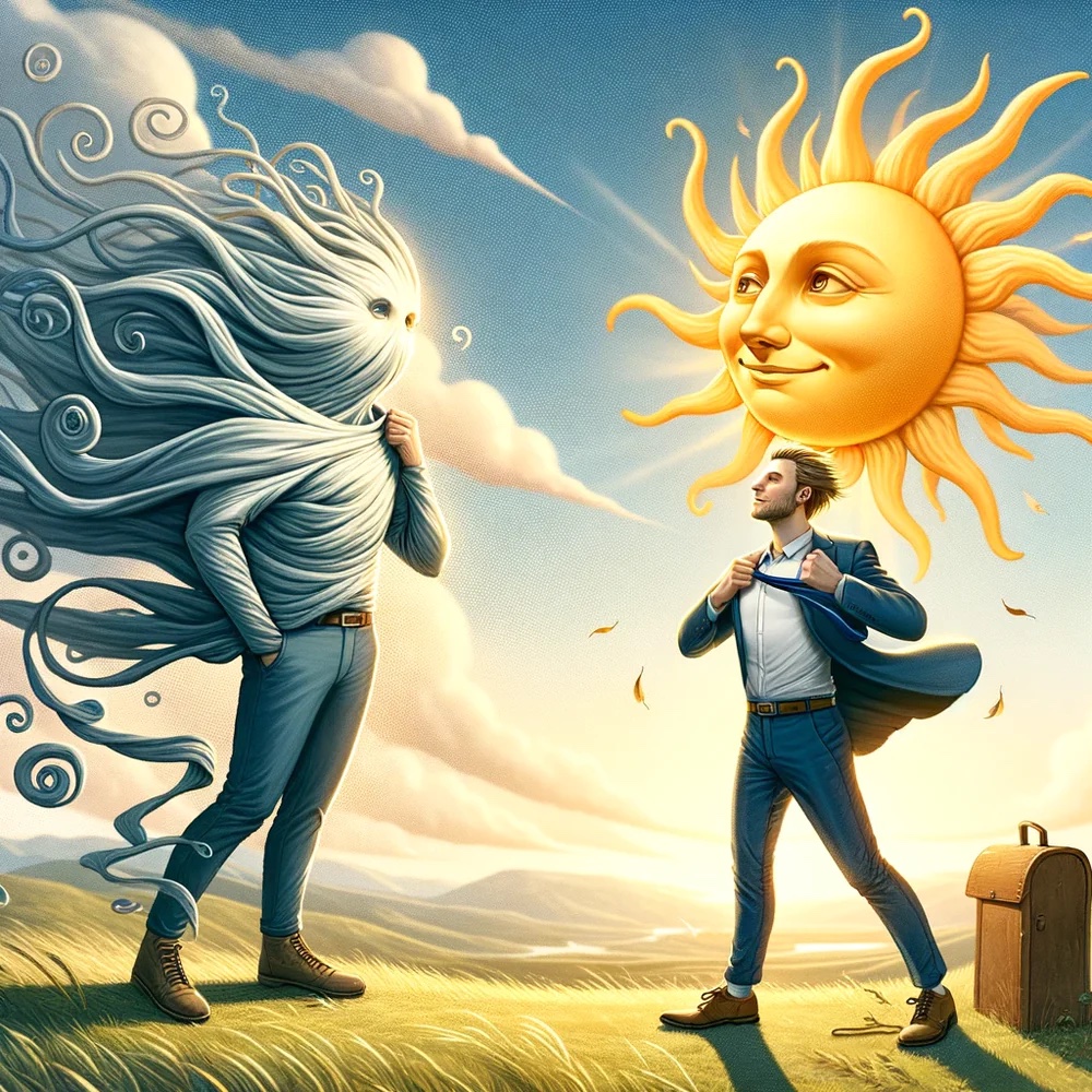 Leadership Lessons from Aesop’s Fable: The Wind and the Sun