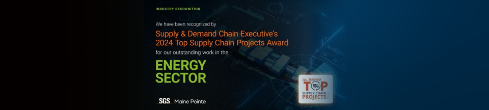 Supply & Demand Chain Executive’s 2024 Top Supply Chain Projects Award