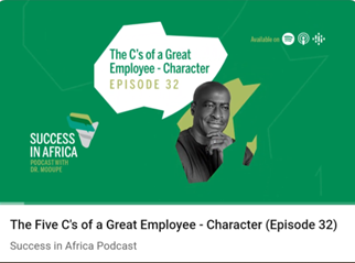 The Five C’s of a Great Employee – Character