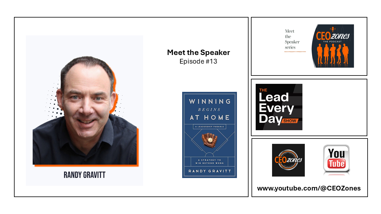 Meet the Speaker – Randy Gravitt
